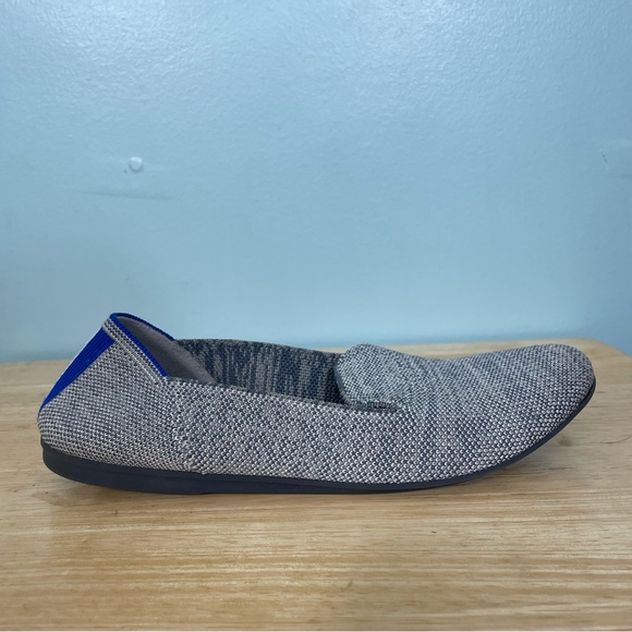Rothy’s Women Loafer Taupe Heather Grey Blue Size 8 - Picture 1 of 8